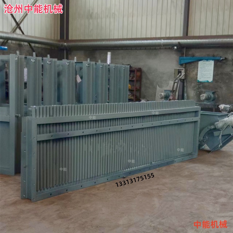 单层棒条阀说明